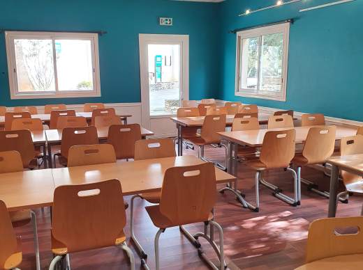 Petite salle de restaurant de 40 places