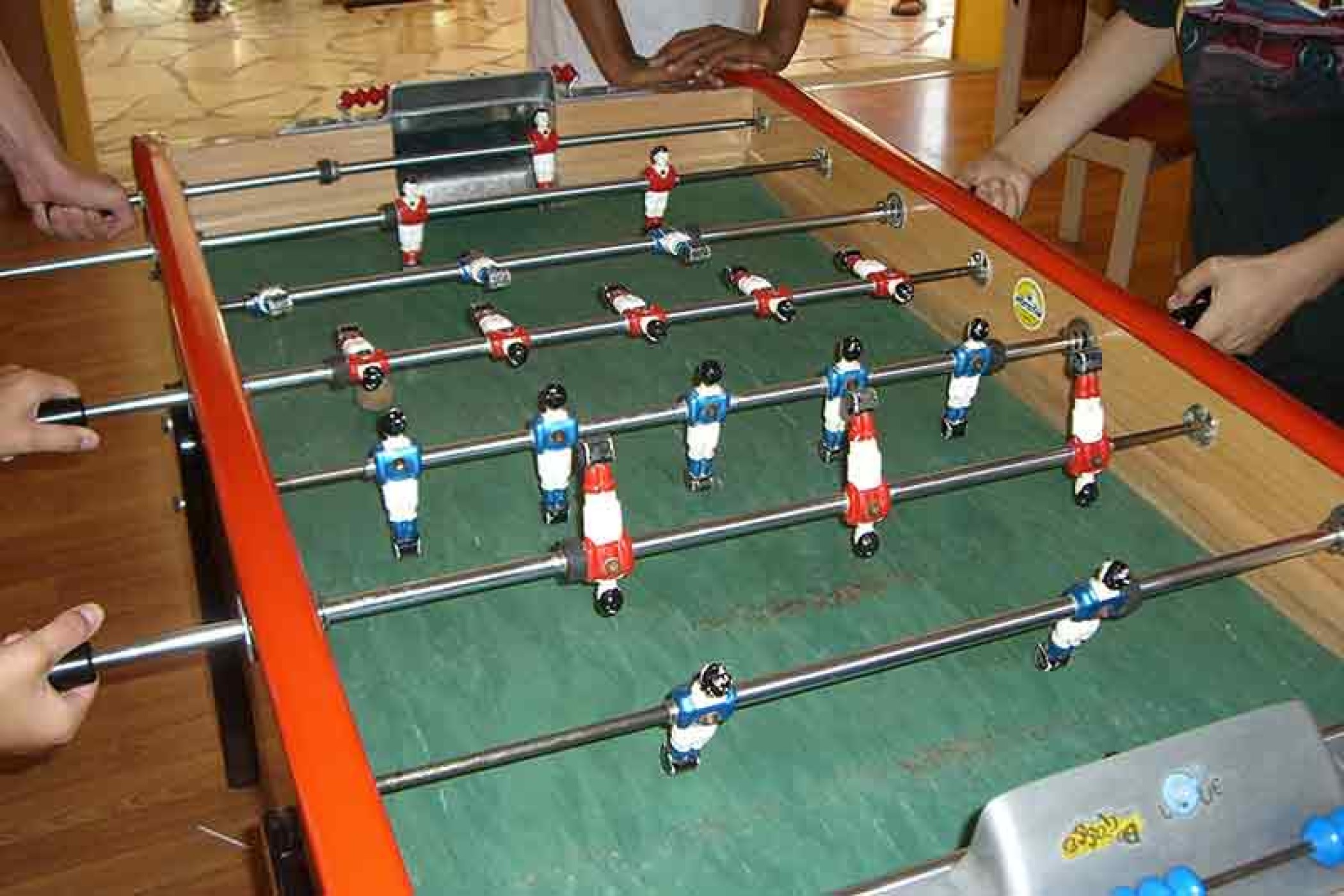 Gros plan dun babyfoot